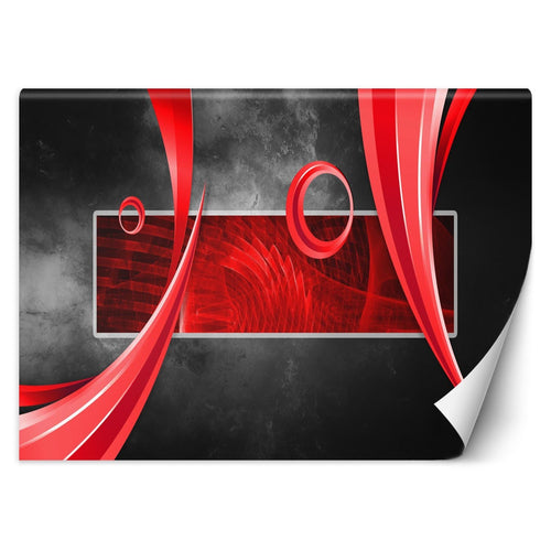 Carta Da Parati, Astratto geometrico Sfondo grigio