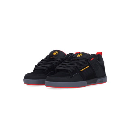 DVS Scarpe Skate Uomo Comanche 2.0+ Black/yellow/red Nubuck da uomo