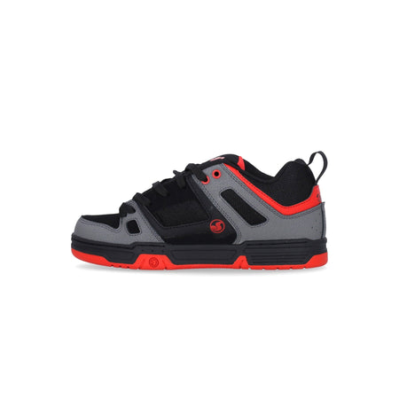 DVS Scarpe Skate Uomo Gambol Black/charcoal/red Nubuck da uomo