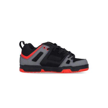 DVS Scarpe Skate Uomo Gambol Black/charcoal/red Nubuck da uomo