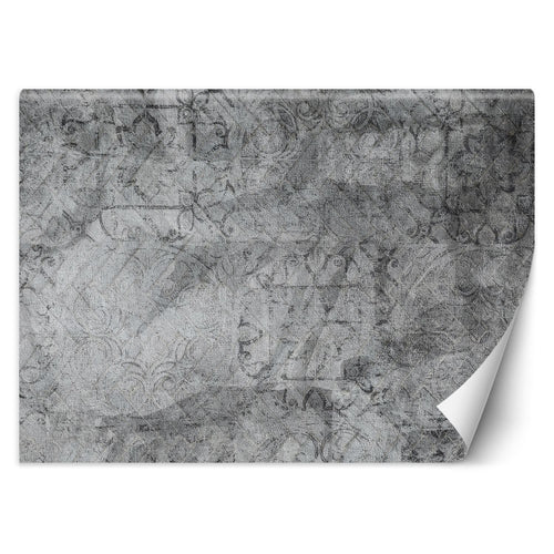 Carta Da Parati, Ornamento in calcestruzzo grigio