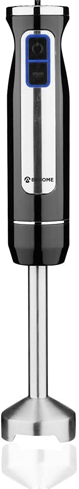 Frullatore a Immersione Mixer a Immersione in Acciaio Inox 800W