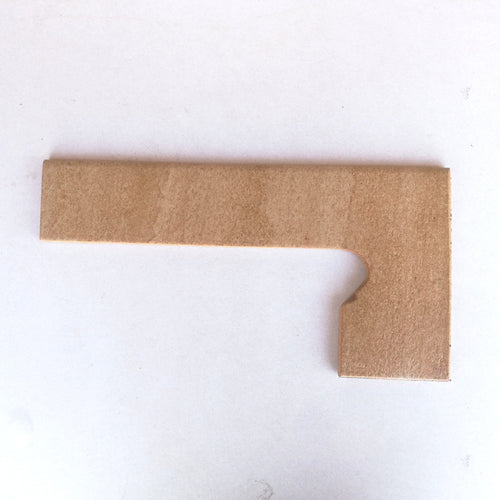 Battiscala destro klinker per serie Esmaltados Columbia colore Beige - 1pz