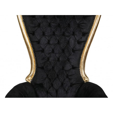 Biscottini Poltrona Stile Luigi XVI Biscottini in Legno Faggio Intagliata Foglia Oro