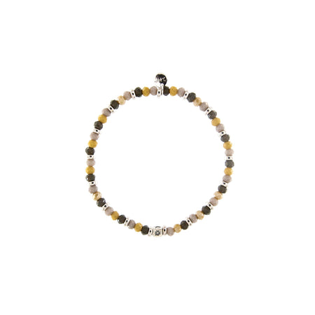 Rue des Mille - Braccialetto elastico pietre mix Tangle