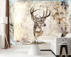 Carta Da Parati, Cervo Vintage Beige