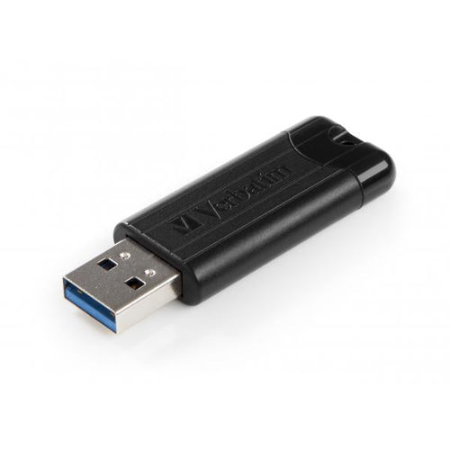 Memoria Pendrive Verbatim PinStripe - 128 Gb - USB 3.0 - Colore Nero
