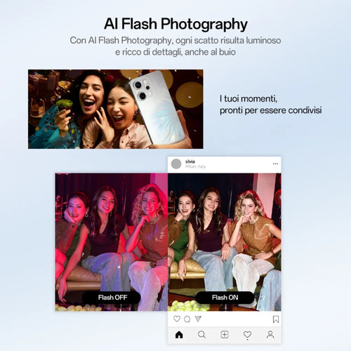 OPPO Reno 14FS 12+512GB 6.57 5G Luminous Green DS ITA