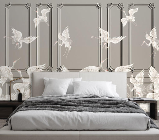 Carta Da Parati, Gru in volo