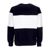 Nike Felpa Leggera Girocollo Uomo Club Plus Colorblock Crewneck Black/white da uomo