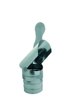 FUMAIOLO GIREVOLE A GALLETTO ZINCATO ø CM 25 PER STUFE FORNO A LEGNA DF 703626