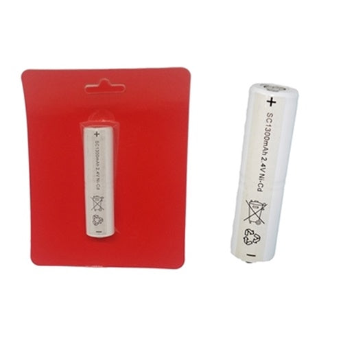 PACCO BATTERIE Ni-CD 2,4 V 1300 mAh ELEMENTI SC per GRATI' OM PC 26