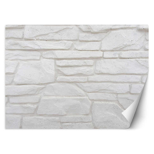 Carta Da Parati, Muro di pietra bianca in mattoni