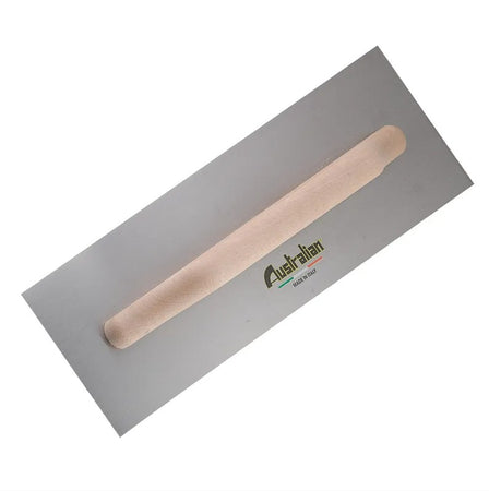 Australian 500x140mm frattone frattazzo liscio professionale in acciaio