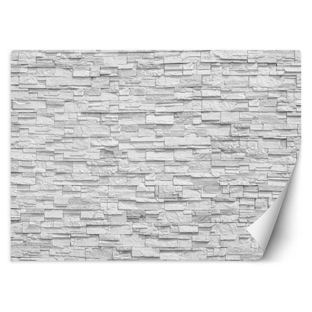 Carta Da Parati, Muro di pietra bianca muro