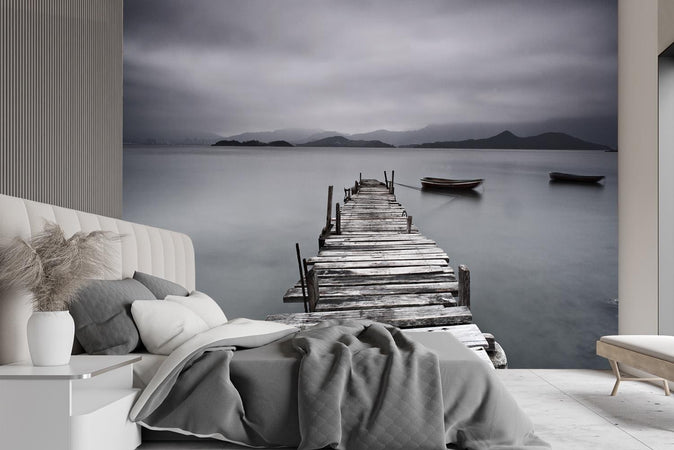 Carta Da Parati, Vecchio ponte sul lago