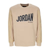 JORDAN Felpa Girocollo Uomo Flight Mvp Graphic Fleece Crewneck Desert/black/black da uomo