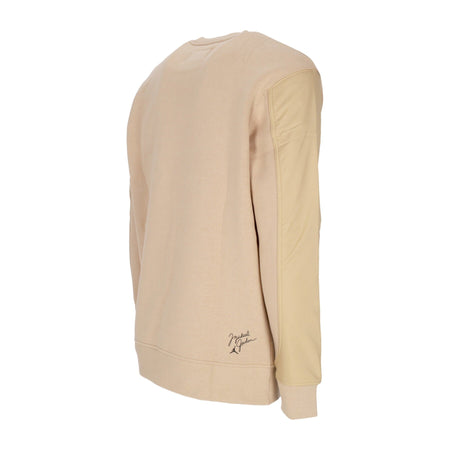 JORDAN Felpa Girocollo Uomo Flight Mvp Graphic Fleece Crewneck Desert/black/black da uomo