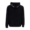 USUAL Felpa Cappuccio Uomo Crown Hoodie Black da uomo