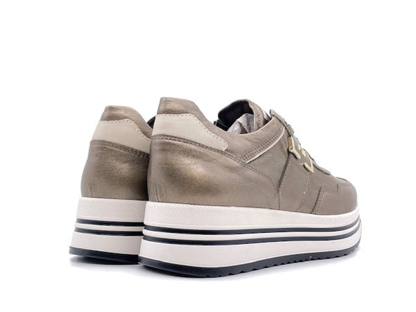 NERO GIARDINI Sneakers Donna Major Brown