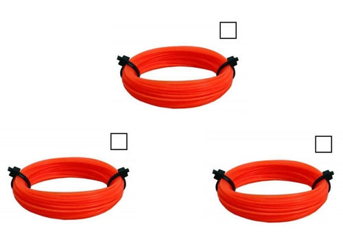 FILO NYLON QUADRO PER DECESPUGLIATORE mm.3,3 X mt.15 -- PZ 2 -- FER-249652