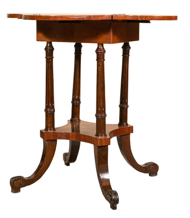 Biscottini Tavolino da Gioco Scacchiera Biscottini Radica Noce Dama Scacchi Legno 81x81x78