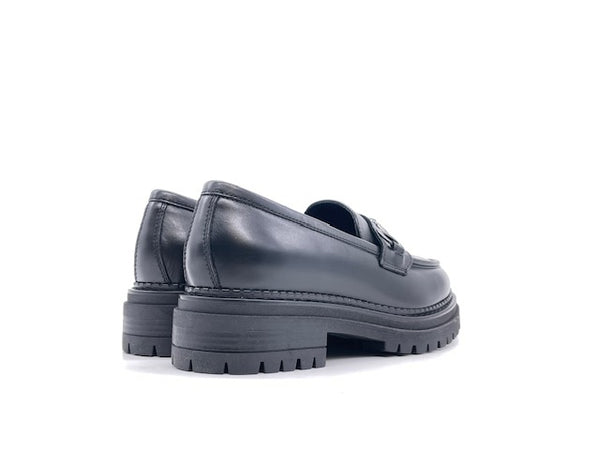 NERO GIARDINI Mocassino Donna Guanto Nero