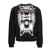 DOLLY NOIRE Felpa Girocollo Uomo 10 Years Crewneck Black da uomo