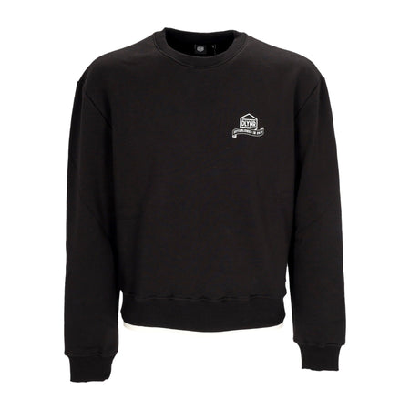 DOLLY NOIRE Felpa Girocollo Uomo 10 Years Crewneck Black da uomo