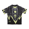 DOLLY NOIRE Maglietta Uomo Bench Duomo Over Tee Black/lime da uomo