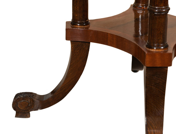 Biscottini Tavolino da Gioco Scacchiera Biscottini Radica Noce Dama Scacchi Legno 81x81x78