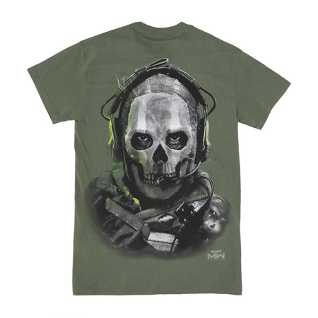 PRIMITIVE Maglietta Uomo Ghost Tee X Call Of Duty Military Green da uomo