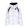 JORDAN NBA Piumino Uomo Nba Courtside Statement Fill Jacket Bronet Pure Platinum/black da uomo