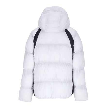 JORDAN NBA Piumino Uomo Nba Courtside Statement Fill Jacket Bronet Pure Platinum/black da uomo