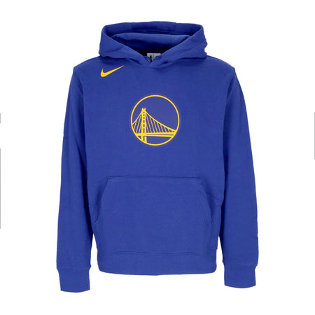 NIKE NBA Felpa Cappuccio Uomo Nba Club Hoodie Golwar Rush Blue da uomo