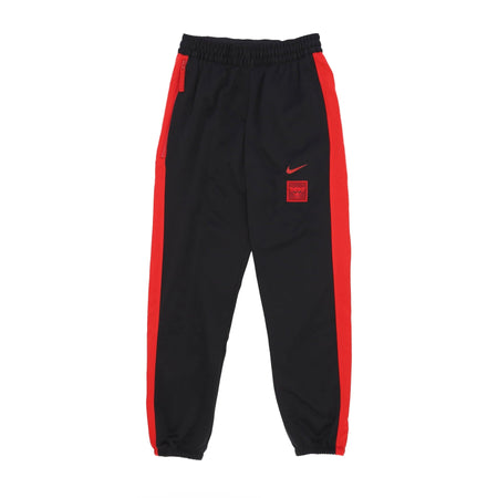 NIKE NBA Pantalone Tuta Uomo Nba Starting Five Fleece Pant Chibul Black/university Red/university Red da uomo