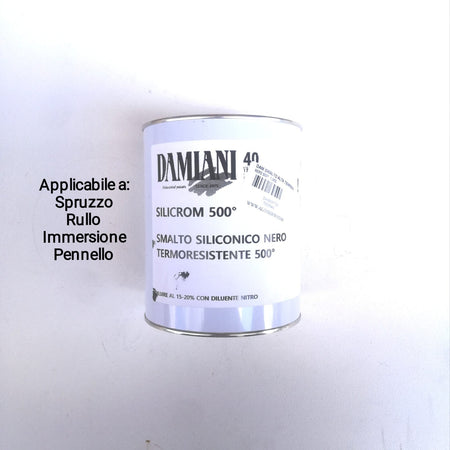Damiani Silicrom 1kg smalto siliconico per alta temperatura - max 500°C