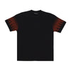 VISION OF SUPER Maglietta Uomo Negative Flames Tee Black/red da uomo