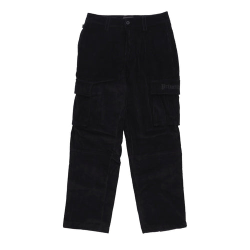 PRIMITIVE Pantalone Lungo Uomo Genesis Corduroy Cargo Pant Black da uomo