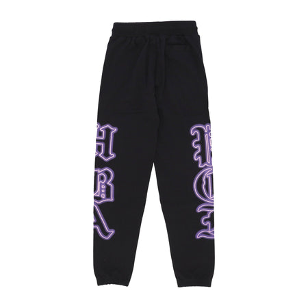 PHOBIA Pantalone Tuta Leggero Uomo Gothic Sk Print Pant Black da uomo