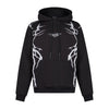 PHOBIA Felpa Leggera Cappuccio Uomo New Lightning Hoodie Black/grey da uomo