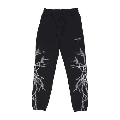 PHOBIA Pantalone Tuta Leggero Uomo New Lightning Pant Black/grey da uomo
