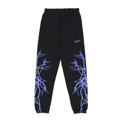 PHOBIA Pantalone Tuta Leggero Uomo New Lightning Pant Black/blue da uomo