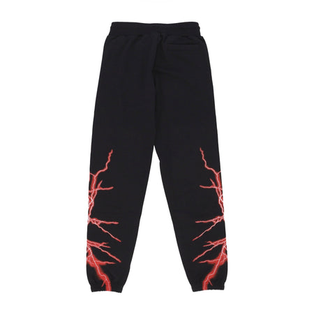 PHOBIA Pantalone Tuta Leggero Uomo New Lightning Pant Black/red da uomo
