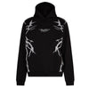 PHOBIA Felpa Leggera Cappuccio Uomo New Lightning Balaclava Hoodie Black/grey da uomo