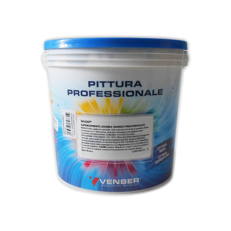 Skudo 14lt idro pittura quarzo acrilica grana fine alta copertura