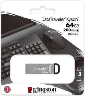 Kingston Pendrive USB-A 3.264GB DTMC3/64GB Micro Metal 3.2