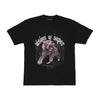 VISION OF SUPER Maglietta Uomo Rock Tiger Print Tee Black da uomo