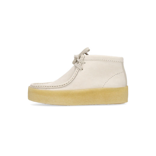 CLARKS Scarpa Lifestyle Donna W Wallabee Cup Bt White Nubuck da donna