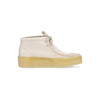 CLARKS Scarpa Lifestyle Donna W Wallabee Cup Bt White Nubuck da donna